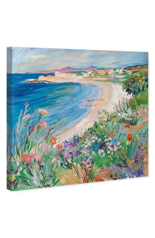 Wynwood Studio Vibrant Beach Ii Canvas Wall Art In Blue