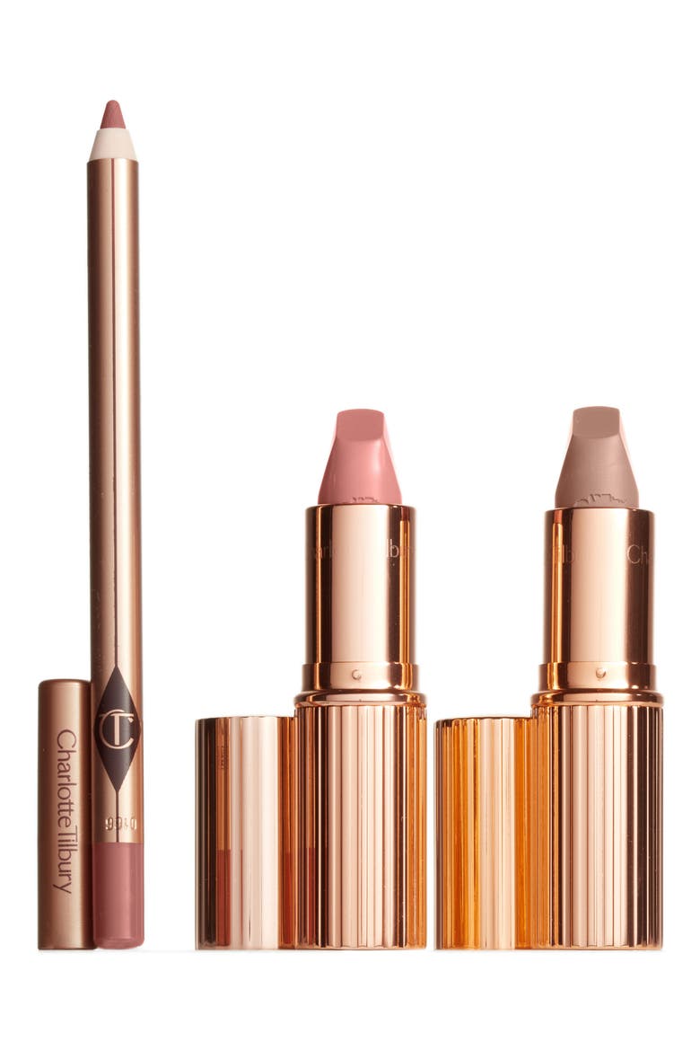 Hot Lips Lipstick Set, Main, color, HOT LIPS NUDE
