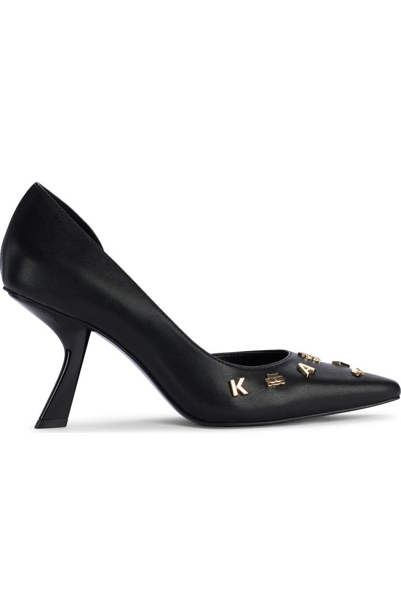 KARL LAGERFELD PARIS Kipton Half d'Orsay Pump, Alternate, color,