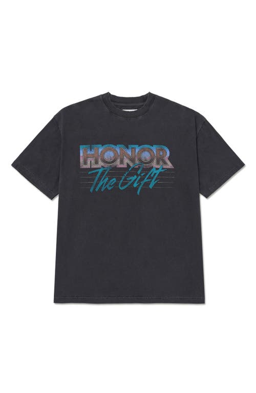 HONOR THE GIFT After Hours Cotton Graphic T-Shirt in Black 