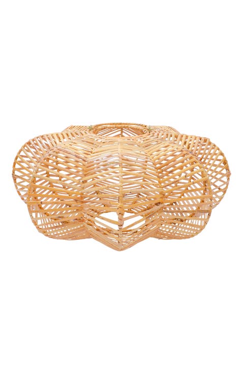 Carambola Rattan Pendant Light