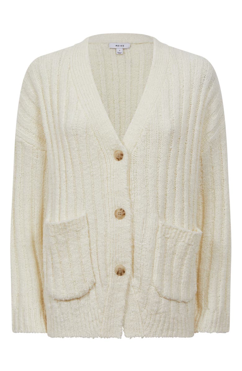 Reiss Annie Wool Blend Cardigan, Alternate, color,