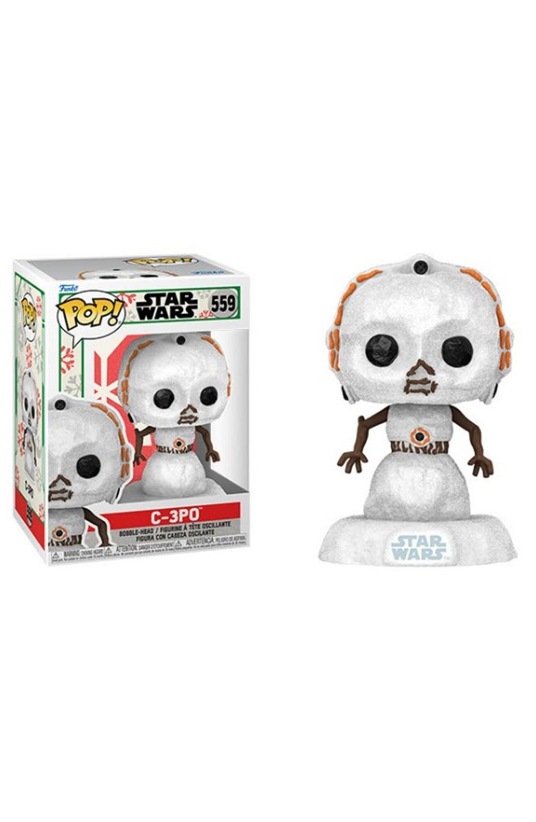 Funko C-3PO (Star Wars) Funko Pop! Holiday Snowman, Main, color, Multi-Color