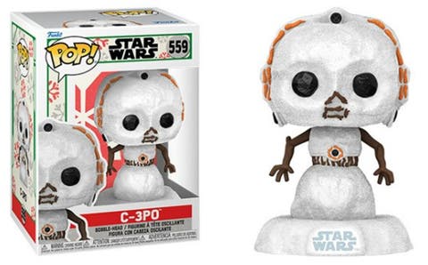 C-3PO (Star Wars) Funko Pop! Holiday Snowman
