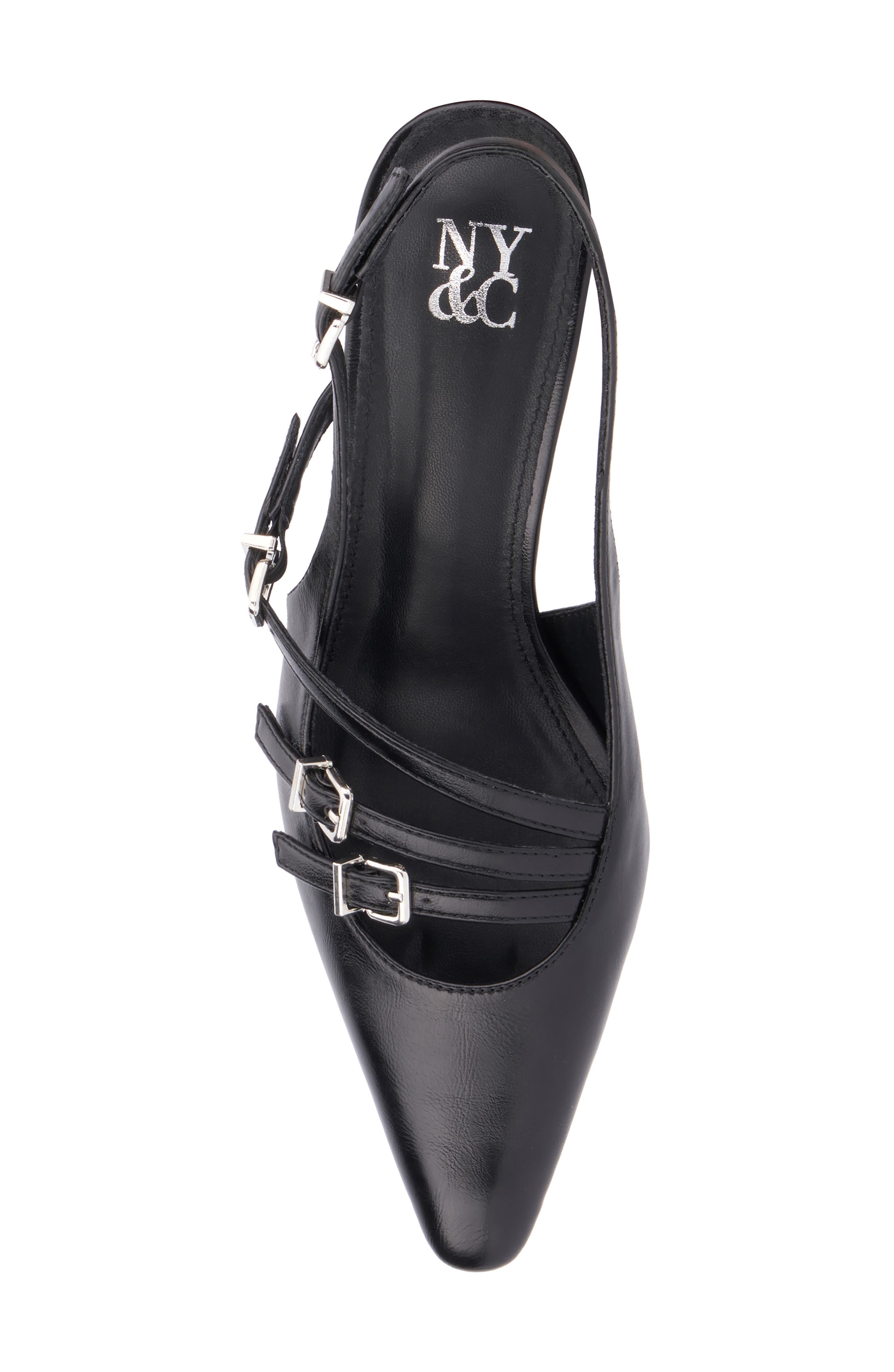 NEW YORK AND COMPANY Imari Slingback Pump, Alternate, color, 
