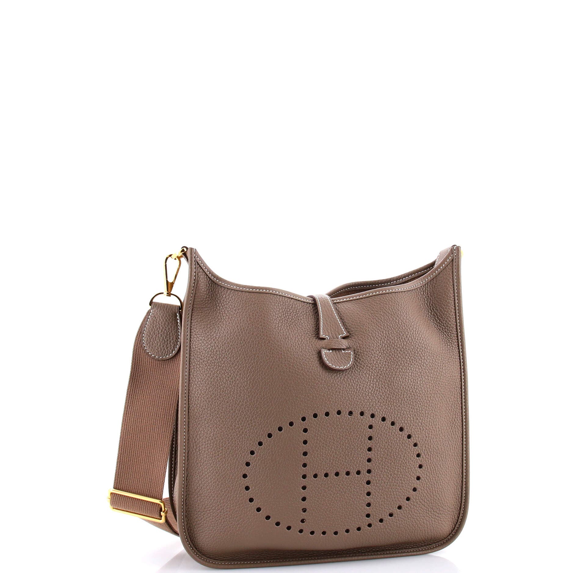 Pre-Owned Hermes Evelyne Bag Gen III Clemence PM, Alternate, color, 