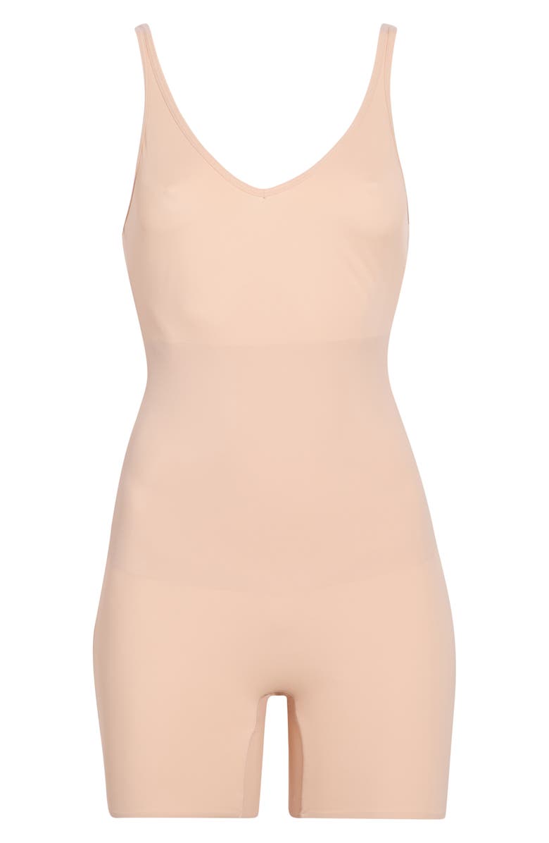 SKINNY GIRL Laser Shaping Bodysuit, Main, color, Tan