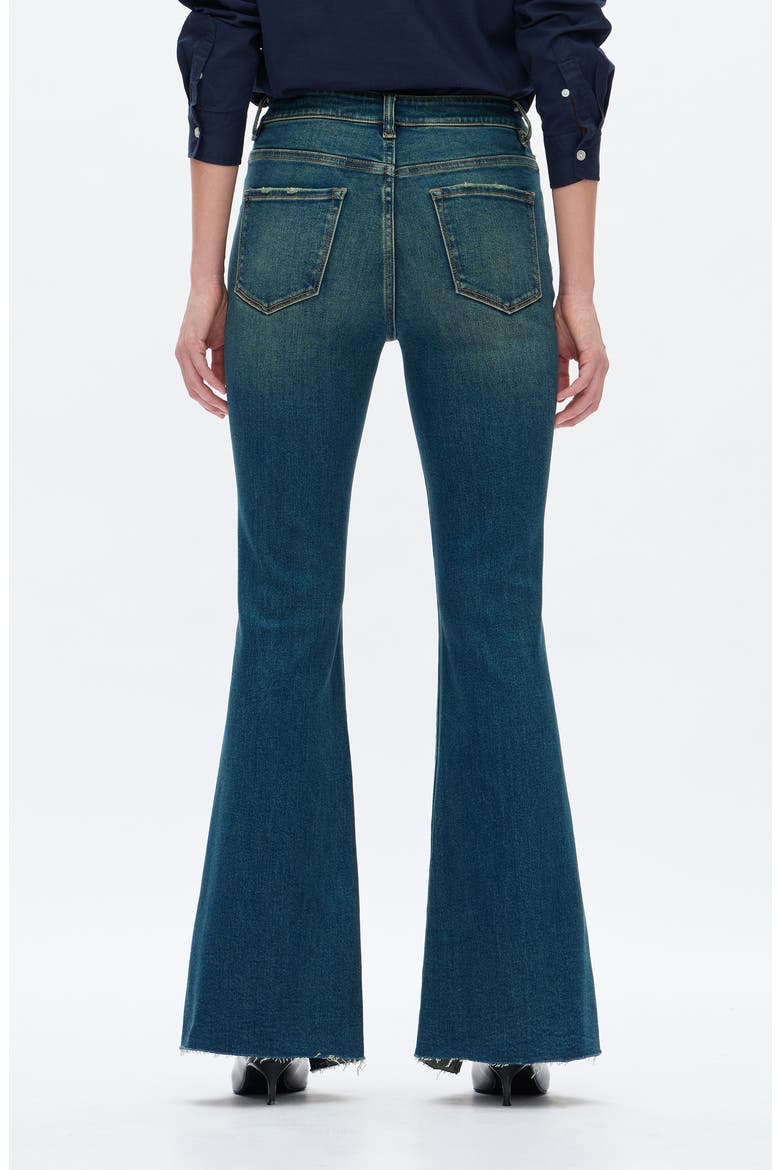 High Waist Flare Jeans, Alternate, color, VINTAGE BLUE