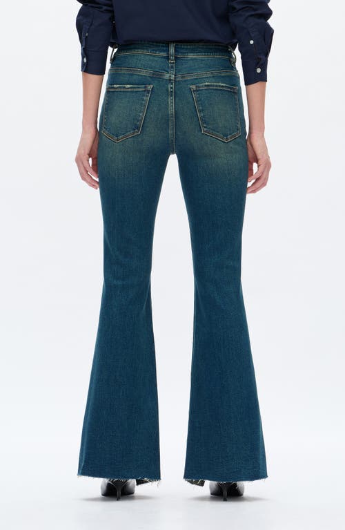 Bayeas High Waist Flare Jeans In Blue