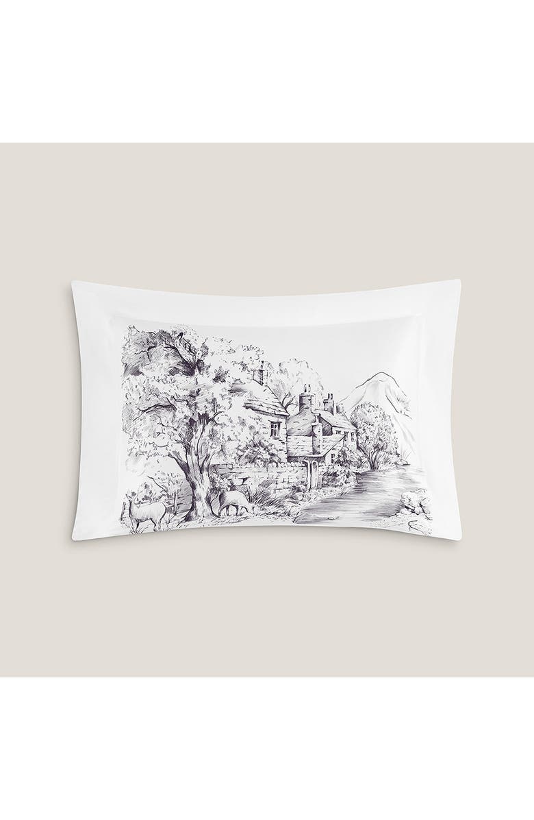 Togas Goranna pillowcase, Alternate, color, White