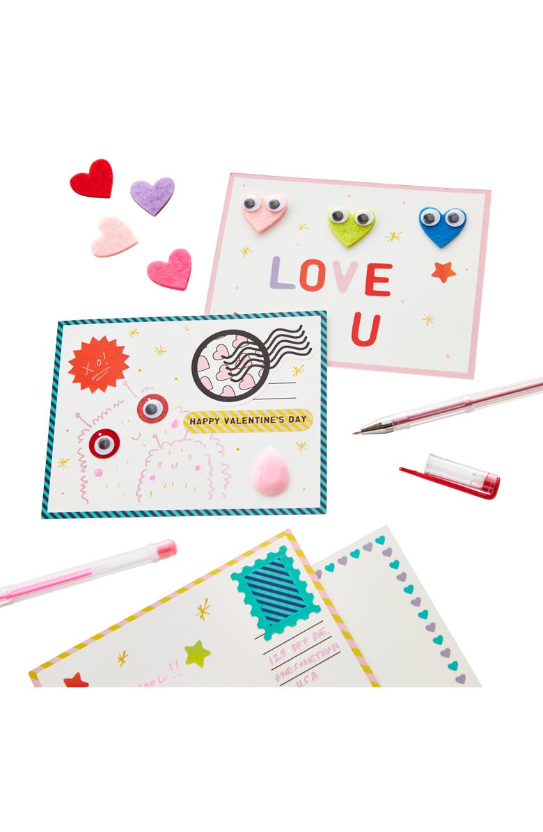 Kid Made Modern Design Your Own Valentines Kit, Alternate, color, Multi
