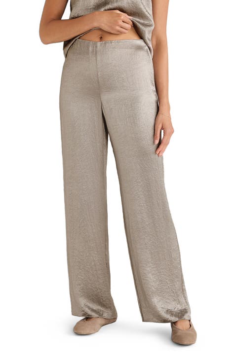 Luxe Crinkle Shine Pants