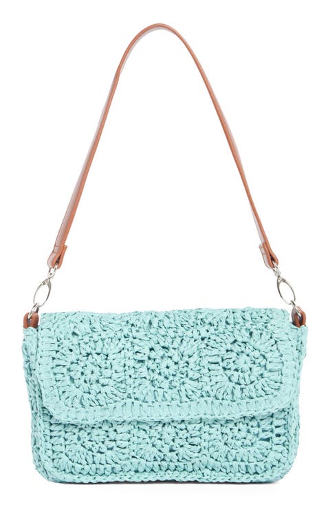 Crochet Square Shoulder Bag