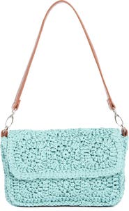 Collection XIIX Crochet Square Shoulder Bag