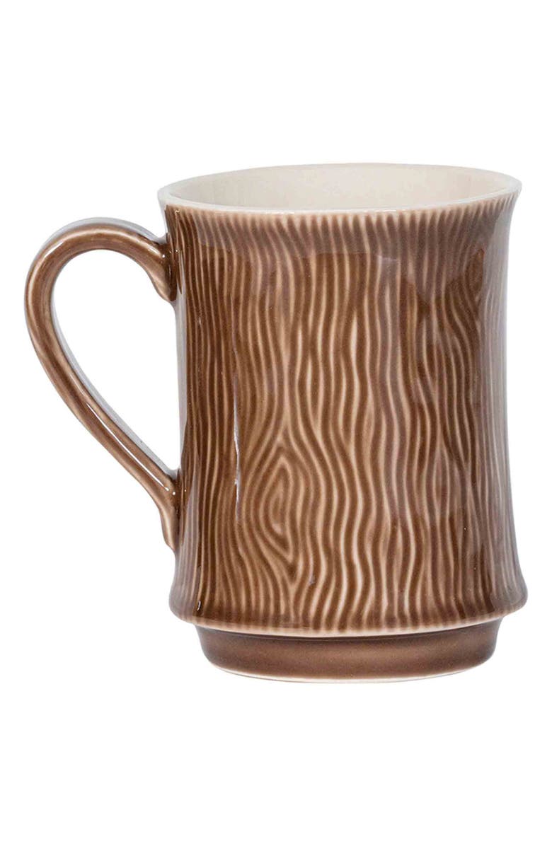 Juliska Forest Walk Set of 4 Animal Mugs, Alternate, color, Walnut/ Cafe Au Lait