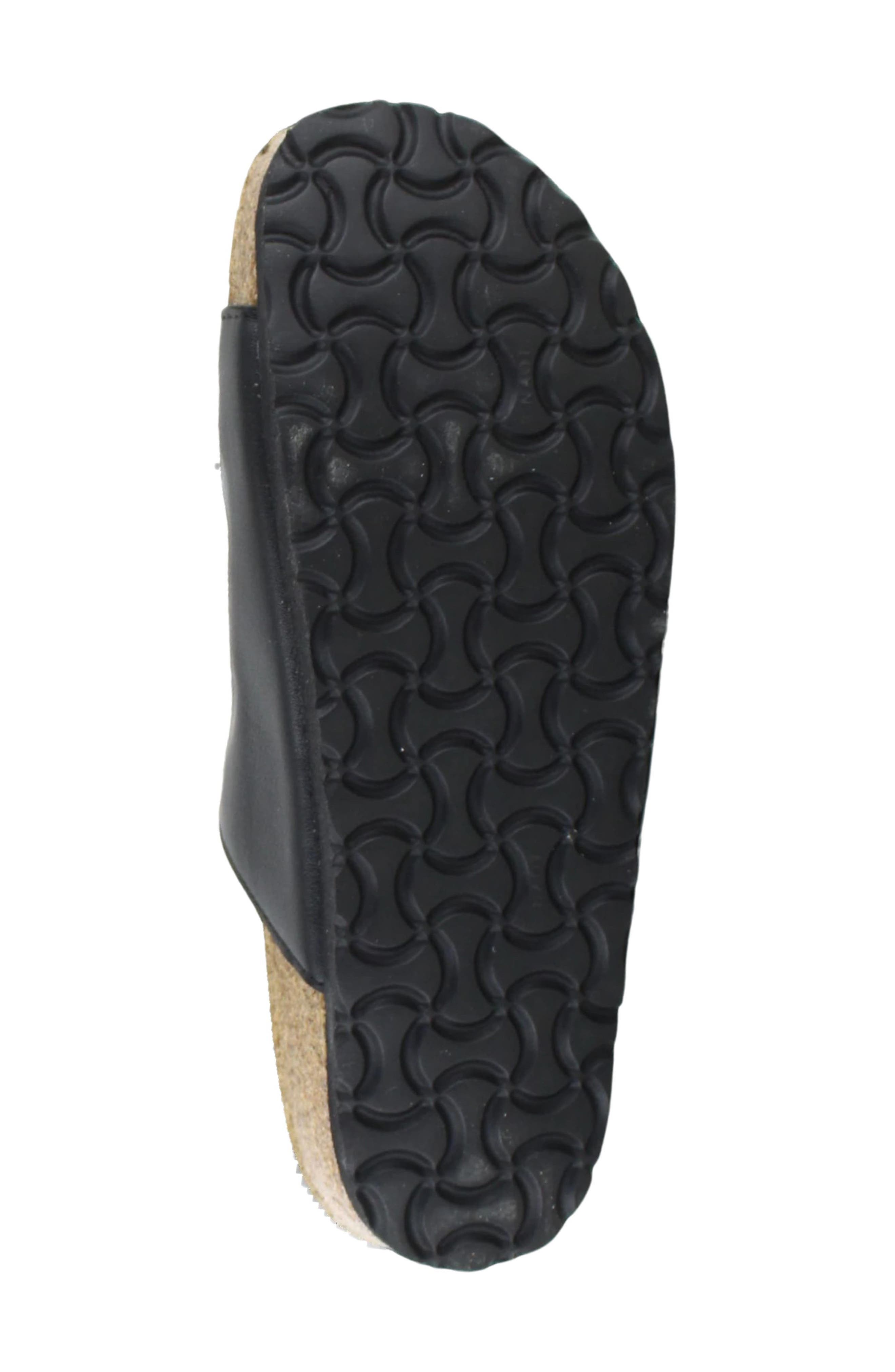 Naot Austin Water Repellent Slide Sandal, Alternate, color, Black Soft Leather