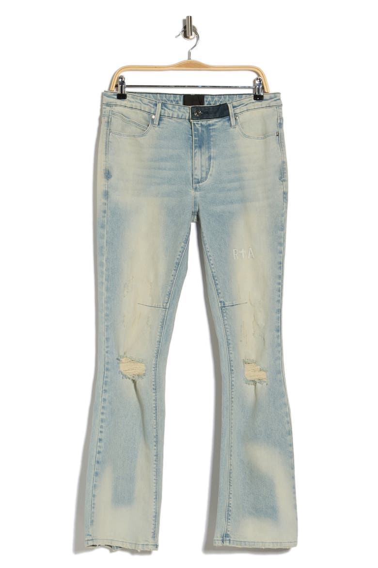 Denis Straight Jean Jeans, Alternate, color, BLUE CLOUDS