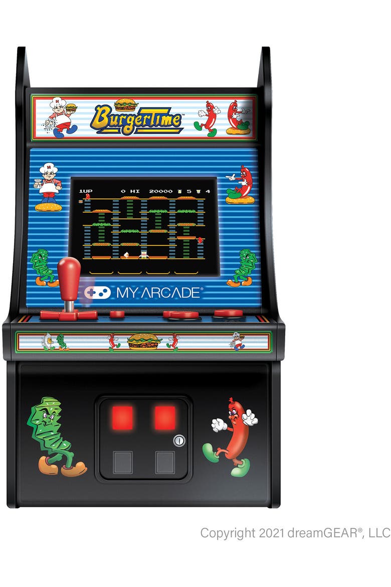 Dgunl3203 Burger Time Micro Player Retro, Alternate, color, Multicolor