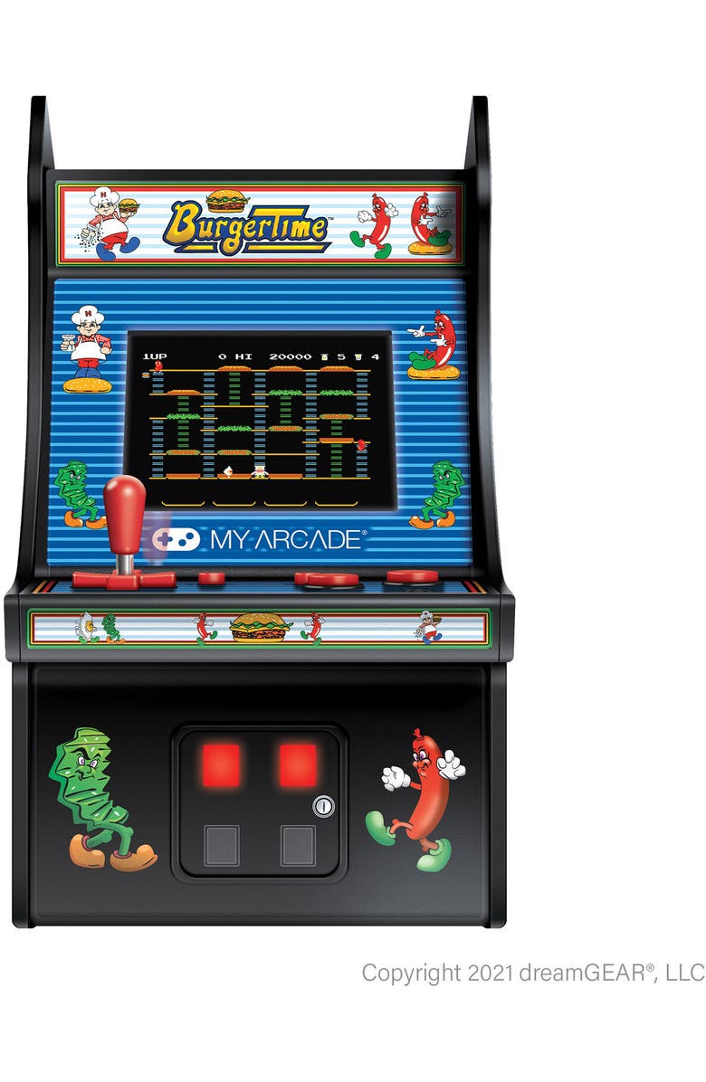 My Arcade Dgunl3203 Burger Time Micro Player Retro, Alternate, color, Multicolor