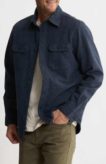JACHS Brushed Knit Shirt Jacket