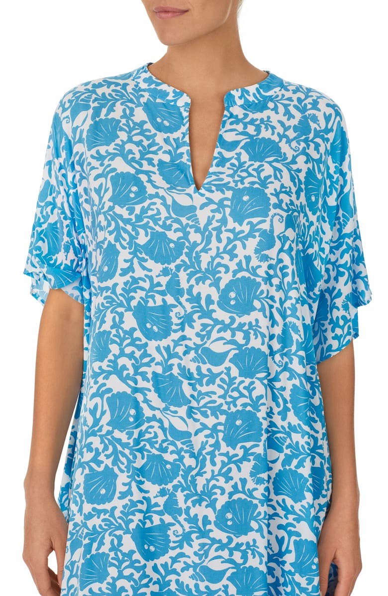 Kate Spade New York print caftan, Alternate, color,
