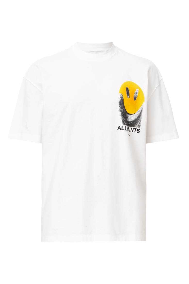 Party Wave Graphic T-Shirt, Alternate, color, CHALK WHITE