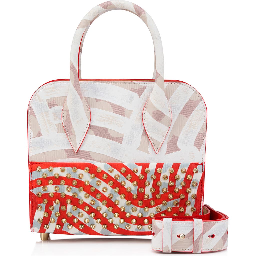 Christian Louboutin Mini Eloise Gaagal Spikes Top Handle Bag