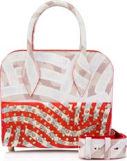 Christian Louboutin Mini Eloise Gaagal Spikes Top Handle Bag