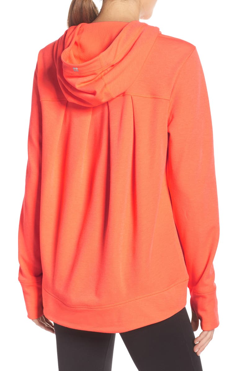 Sweaty Betty Pleated Tech Run Hoodie, Alternate, color,
