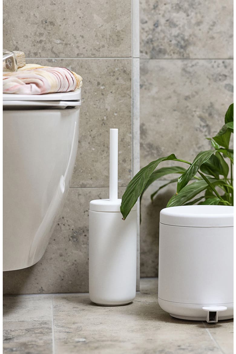 Ume Toilet Brush, Alternate, color, WHITE