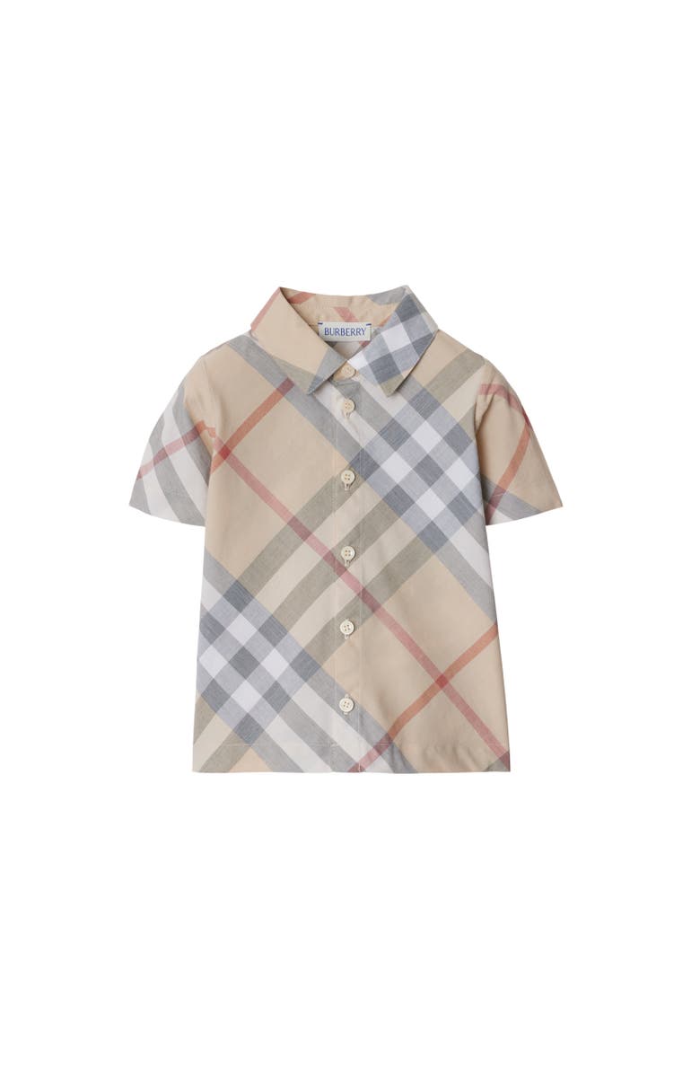 Burberry Cotton Three-piece Baby Gift Set, Alternate, color,