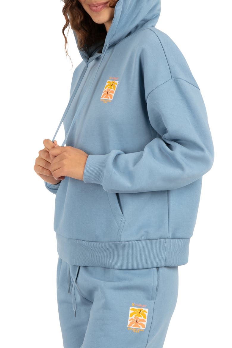 Stacked Graphic Hoodie, Alternate, color, SAILING