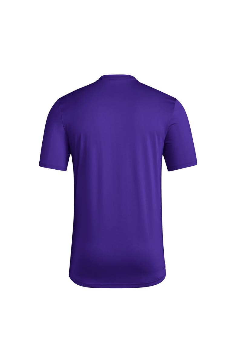 adidas Men's adidas Purple Washington Huskies Locker On-Court In The Fade Pregame AEROREADY T-Shirt, Alternate, color, Purple