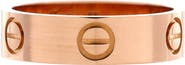Pre-Owned Cartier Love Band Ring 18K Rose Gold