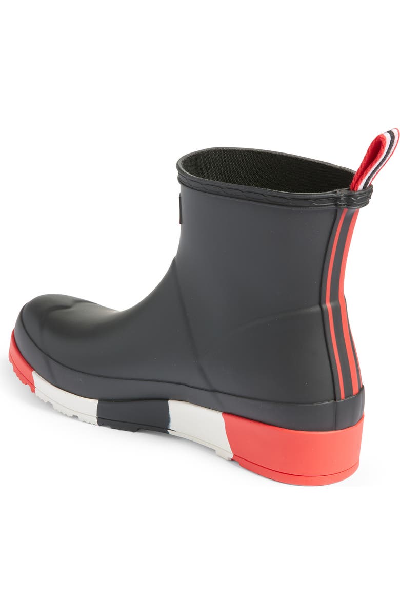 Hunter Original Play Stripe Waterproof Rain Boot, Alternate, color,