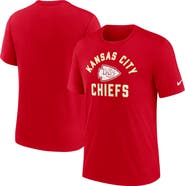 Nike Men's Nike Red Kansas City Chiefs Favorable Timeline Tri-Blend T-Shirt