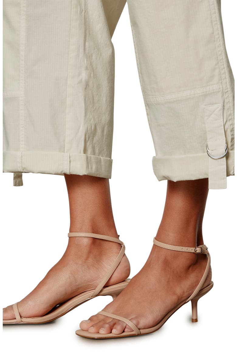 Angels Stretch Cotton Cargo Pants, Alternate, color, WASHED LEMON YELLOW