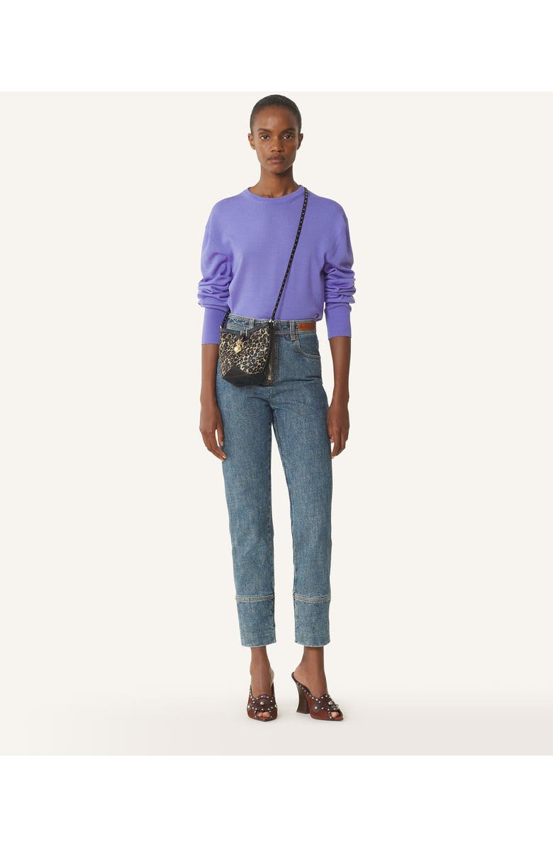 Lanvin Catch By Lanvin Small Raffia Bucket Bag, Alternate, color,