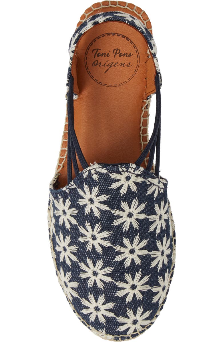 Toni Pons Noa Embroidered Espadrille Sandal, Alternate, color,