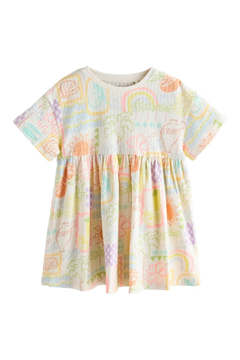 Rib Jersey Dress, Main, color, MULTI