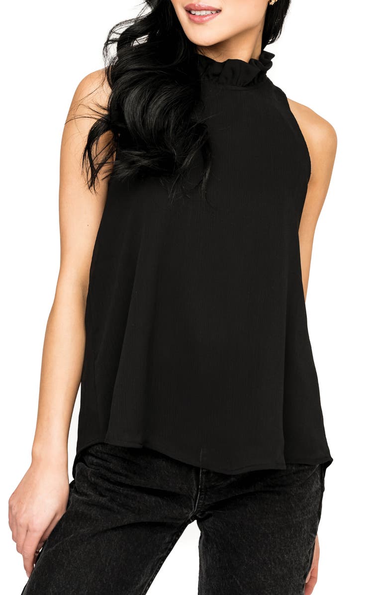 GIBSONLOOK Cavallo Halter Top, Main, color, Black