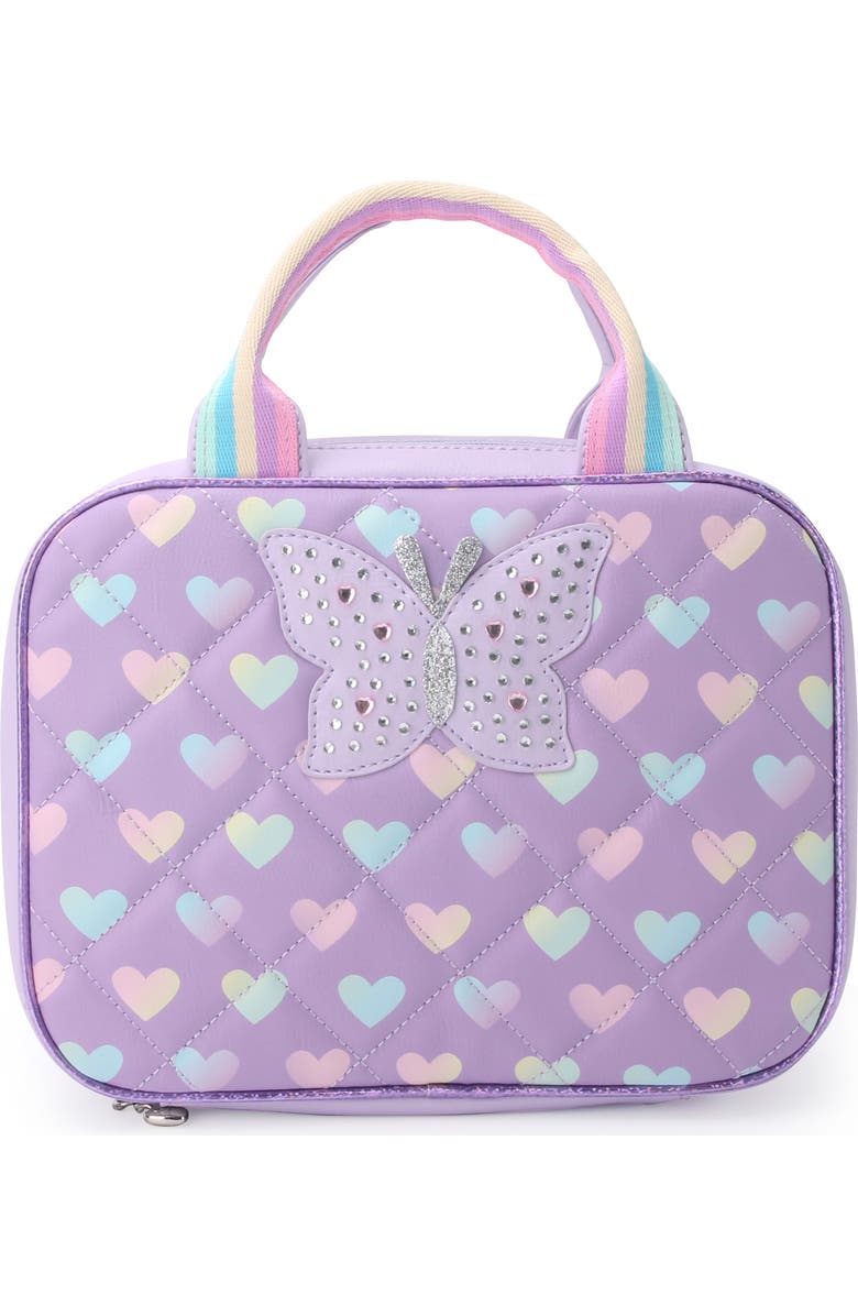 OMG Accessories Kids' Butterfly Lunch Bag, Main, color,