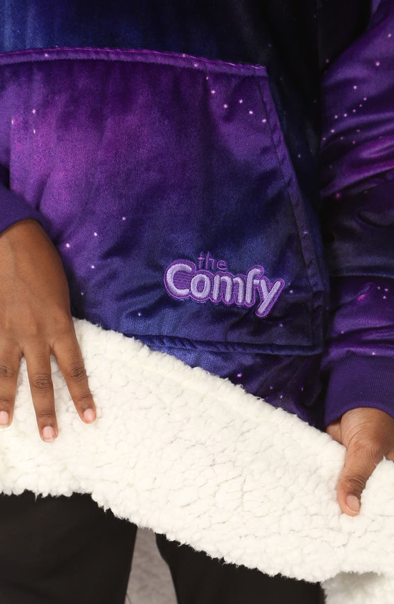 THE COMFY Kids' The Comfy Dream Lightweight Wearable Blanket, Alternate, color, Galaxy