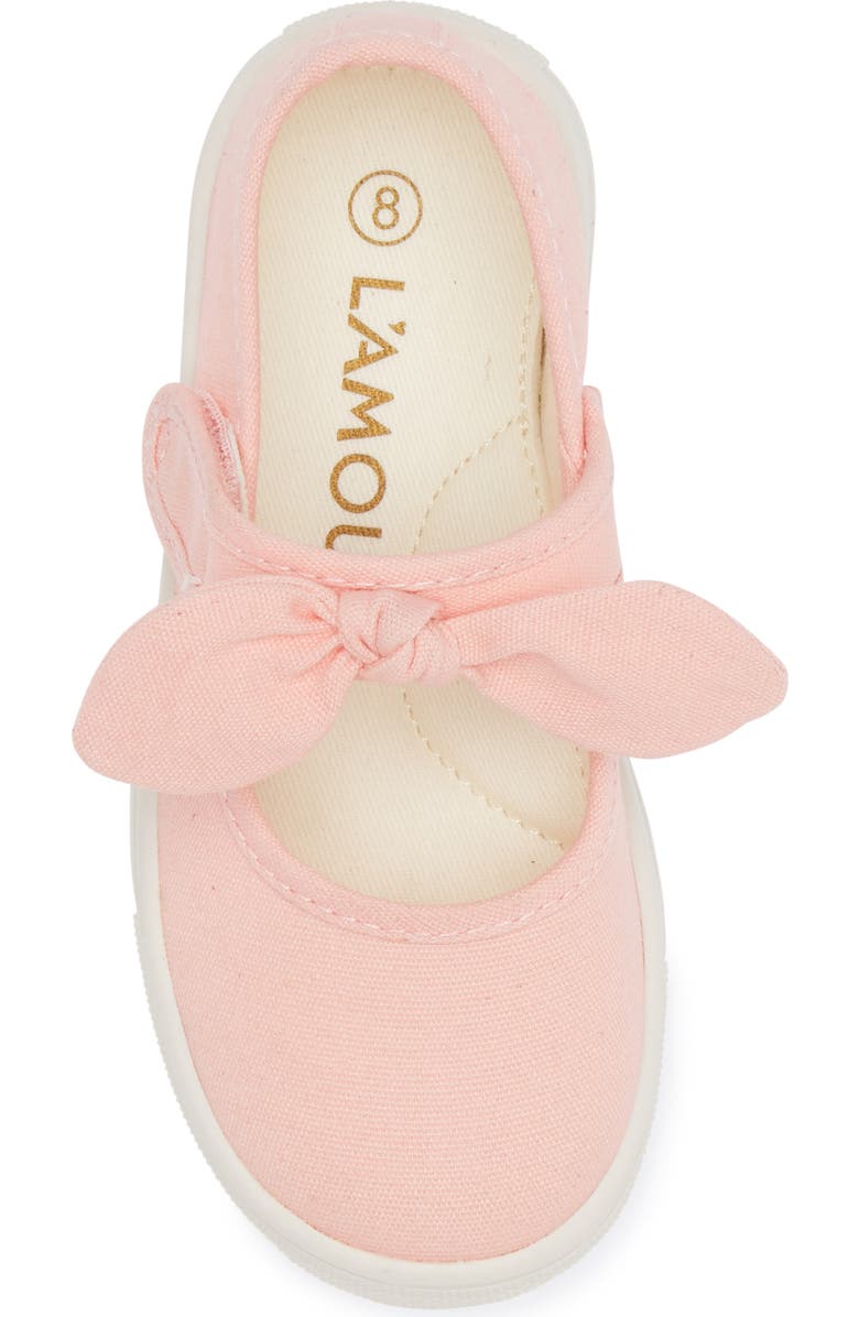 L'AMOUR Kids' Zoe Bow Mary Jane Flat, Alternate, color,