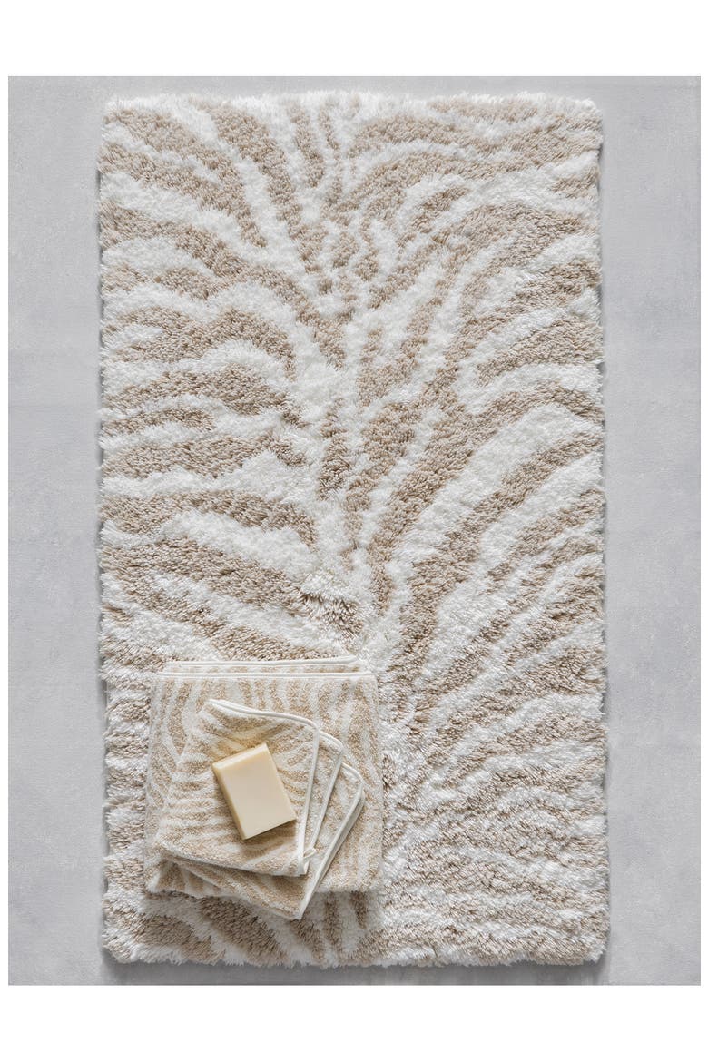 Regine Cotton Bath Rug, Alternate, color, SABLE
