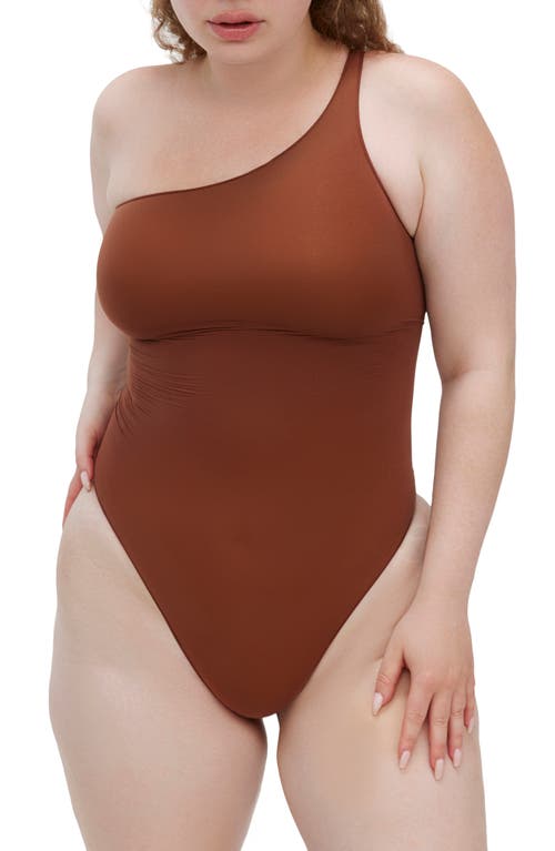Noody Ultra-thin Seamless Forming One Shoulder Bodysuit