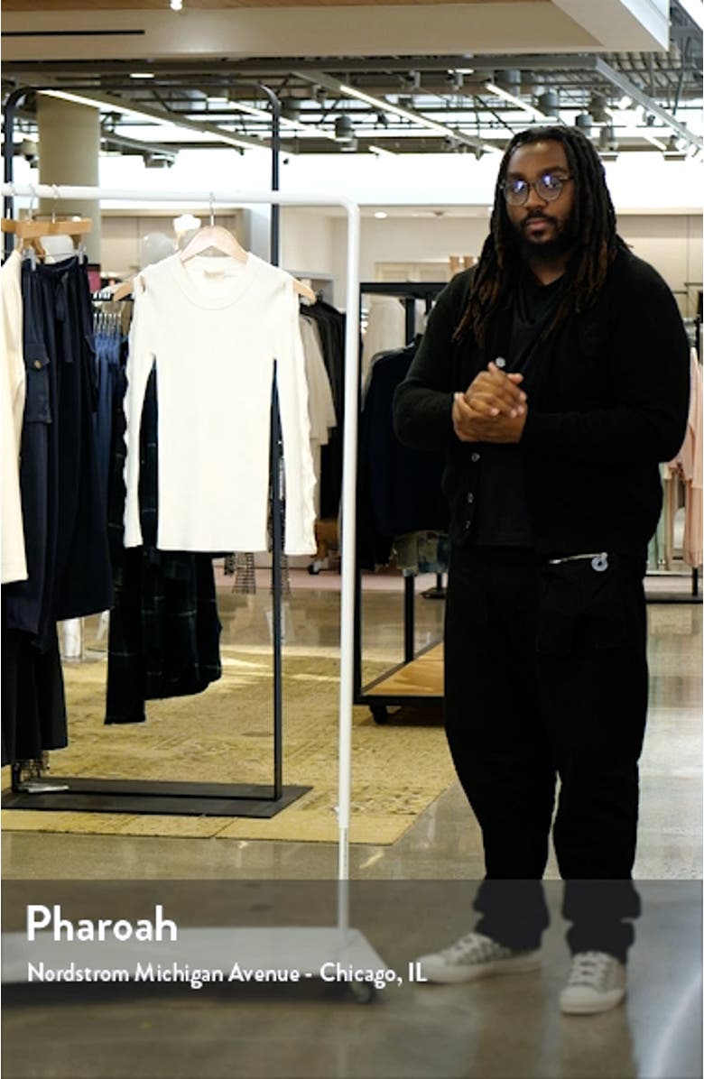 Jazmine Lattice Detail Sweater, sales video thumbnail