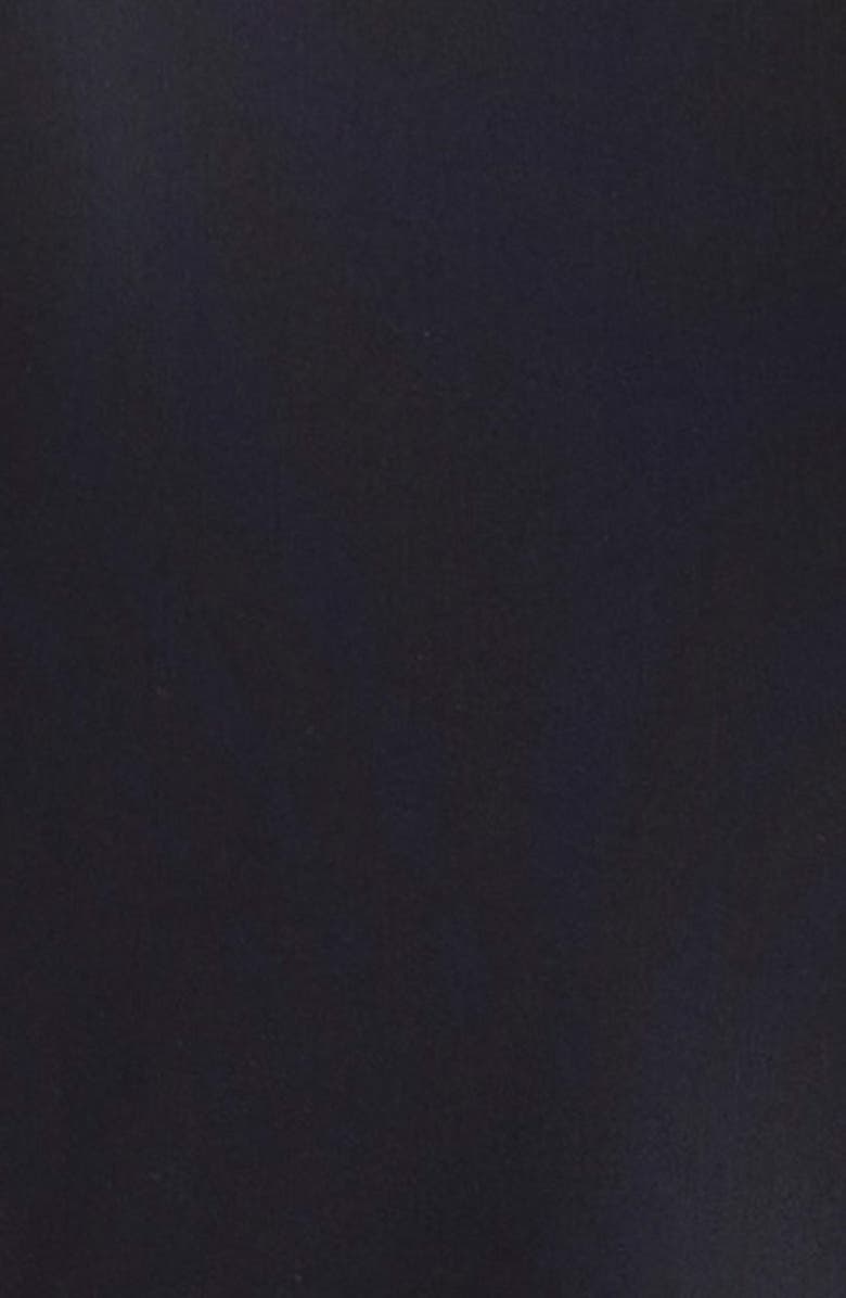 LOULOU DE SAISON Gianna Plunge Neck One-Piece Swimsuit, Alternate, color, Black