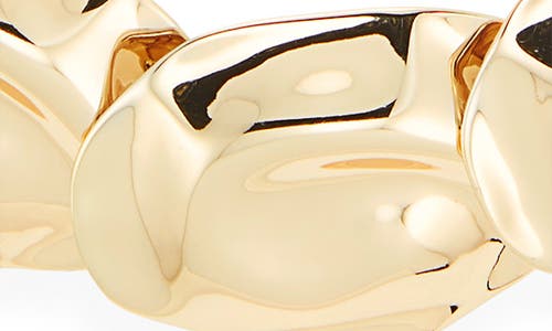 Carolina Herrera Sculptural Statement Necklace In Gold