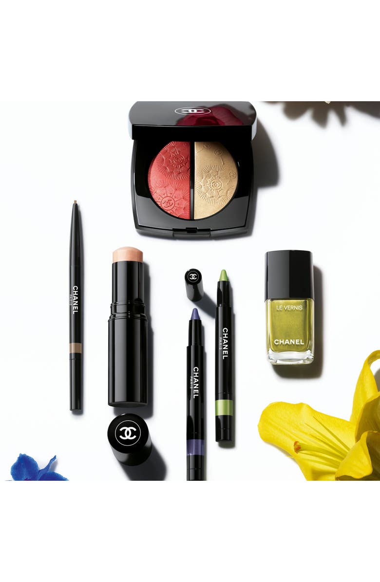 CHANEL Blush & Highlighter Compact, Alternate, color, Gold And Peach